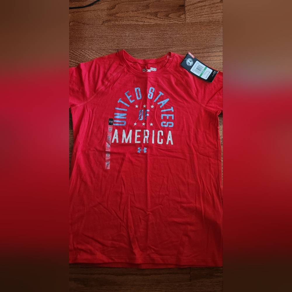 Girls UA tee